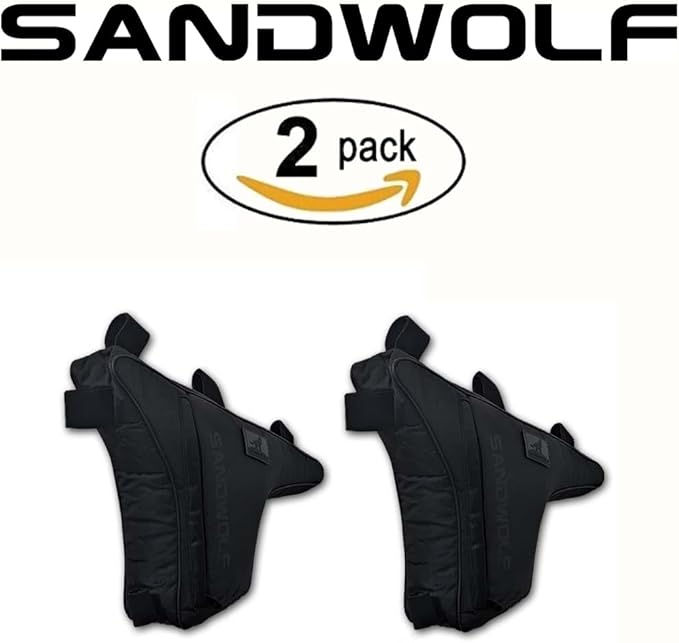 Sandwolf TRex 2.0 2 Pack Ballistic Nylon 1680D Side Pillar Bag For Kawasaki KRX 1000 2-seater